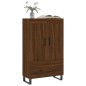 vidaXL Highboard Braun Eichen-Optik 69,5x31x115 cm Holzwerkstoff vidaXL Highboard Braun Eichen-Optik 69,5x31x115 cm Holzwerkstoff