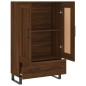 vidaXL Highboard Braun Eichen-Optik 69,5x31x115 cm Holzwerkstoff vidaXL Highboard Braun Eichen-Optik 69,5x31x115 cm Holzwerkstoff