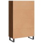vidaXL Highboard Braun Eichen-Optik 69,5x31x115 cm Holzwerkstoff vidaXL Highboard Braun Eichen-Optik 69,5x31x115 cm Holzwerkstoff