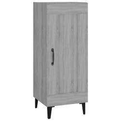 vidaXL Sideboard Grau Sonoma 34,5x34x90 cm Holzwerkstoff