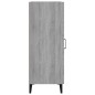 vidaXL Sideboard Grau Sonoma 34,5x34x90 cm Holzwerkstoff vidaXL Sideboard Grau Sonoma 34,5x34x90 cm Holzwerkstoff