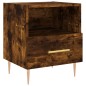 vidaXL Nachttische 2 Stk. Räuchereiche 40x35x47,5 cm Holzwerkstoff vidaXL Nachttische 2 Stk. Räuchereiche 40x35x47,5 cm Holzwerkstoff