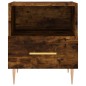 vidaXL Nachttische 2 Stk. Räuchereiche 40x35x47,5 cm Holzwerkstoff vidaXL Nachttische 2 Stk. Räuchereiche 40x35x47,5 cm Holzwerkstoff
