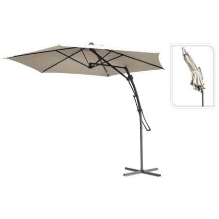 ProGarden Ampelschirm Taupe 300 cm 