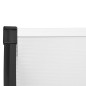 vidaXL Türvordach Schwarz und Transparent 396x90 cm Polycarbonat vidaXL Türvordach Schwarz und Transparent 396x90 cm Polycarbonat