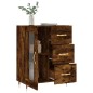 vidaXL Sideboard Räuchereiche 69,5x34x90 cm Holzwerkstoff vidaXL Sideboard Räuchereiche 69,5x34x90 cm Holzwerkstoff