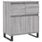 vidaXL Sideboard Grau Sonoma 60x35x70 cm Holzwerkstoff vidaXL Sideboard Grau Sonoma 60x35x70 cm Holzwerkstoff