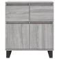 vidaXL Sideboard Grau Sonoma 60x35x70 cm Holzwerkstoff vidaXL Sideboard Grau Sonoma 60x35x70 cm Holzwerkstoff