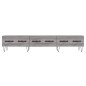 vidaXL TV-Schrank Grau Sonoma 150x36x30 cm Holzwerkstoff vidaXL TV-Schrank Grau Sonoma 150x36x30 cm Holzwerkstoff