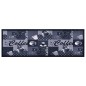 vidaXL Küchenteppich Waschbar Kaffee Blau 60x300 cm vidaXL Küchenteppich Waschbar Kaffee Blau 60x300 cm