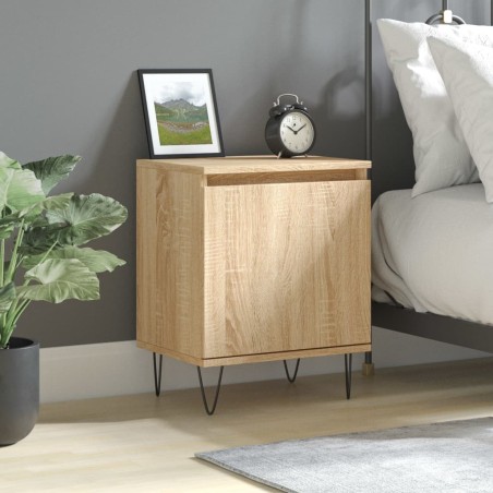 vidaXL Nachttisch Sonoma-Eiche 40x30x50 cm Holzwerkstoff
