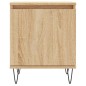 vidaXL Nachttisch Sonoma-Eiche 40x30x50 cm Holzwerkstoff
