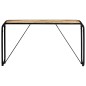 vidaXL Konsolentisch 140×35×76 cm Raues Massivholz Mango vidaXL Konsolentisch 140×35×76 cm Raues Massivholz Mango