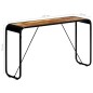 vidaXL Konsolentisch 140×35×76 cm Raues Massivholz Mango vidaXL Konsolentisch 140×35×76 cm Raues Massivholz Mango