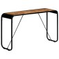 vidaXL Konsolentisch 140×35×76 cm Raues Massivholz Mango vidaXL Konsolentisch 140×35×76 cm Raues Massivholz Mango