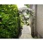 Nature Gartenbogen Metall 229x38x113 cm Schwarz Nature Gartenbogen Metall 229x38x113 cm Schwarz