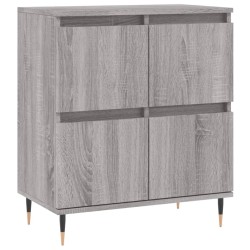 vidaXL Sideboard Grau Sonoma 60x35x70 cm Holzwerkstoff