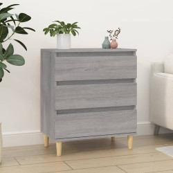 vidaXL Sideboard Grau Sonoma 60x35x70 cm Holzwerkstoff