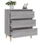 vidaXL Sideboard Grau Sonoma 60x35x70 cm Holzwerkstoff vidaXL Sideboard Grau Sonoma 60x35x70 cm Holzwerkstoff