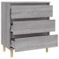 vidaXL Sideboard Grau Sonoma 60x35x70 cm Holzwerkstoff vidaXL Sideboard Grau Sonoma 60x35x70 cm Holzwerkstoff