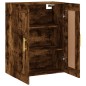 vidaXL Wandschrank Räuchereiche 69,5x34x90 cm Holzwerkstoff vidaXL Wandschrank Räuchereiche 69,5x34x90 cm Holzwerkstoff