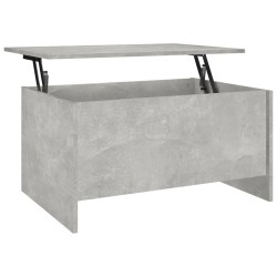 vidaXL Couchtisch Betongrau 80x55,5x41,5 cm Holzwerkstoff