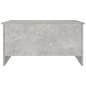 vidaXL Couchtisch Betongrau 80x55,5x41,5 cm Holzwerkstoff vidaXL Couchtisch Betongrau 80x55,5x41,5 cm Holzwerkstoff