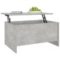 vidaXL Couchtisch Betongrau 80x55,5x41,5 cm Holzwerkstoff vidaXL Couchtisch Betongrau 80x55,5x41,5 cm Holzwerkstoff