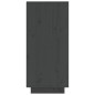 vidaXL Sideboard Grau 60x34x75 cm Massivholz Kiefer vidaXL Sideboard Grau 60x34x75 cm Massivholz Kiefer