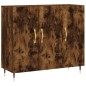 vidaXL Sideboard Räuchereiche 90x34x80 cm Holzwerkstoff vidaXL Sideboard Räuchereiche 90x34x80 cm Holzwerkstoff