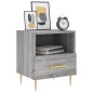 vidaXL Nachttische 2 Stk. Grau Sonoma 40x35x47,5 cm Holzwerkstoff vidaXL Nachttische 2 Stk. Grau Sonoma 40x35x47,5 cm Holzwerkstoff