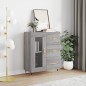 vidaXL Sideboard Grau Sonoma 69,5x34x90 cm Holzwerkstoff vidaXL Sideboard Grau Sonoma 69,5x34x90 cm Holzwerkstoff