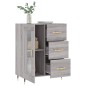 vidaXL Sideboard Grau Sonoma 69,5x34x90 cm Holzwerkstoff vidaXL Sideboard Grau Sonoma 69,5x34x90 cm Holzwerkstoff