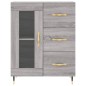 vidaXL Sideboard Grau Sonoma 69,5x34x90 cm Holzwerkstoff vidaXL Sideboard Grau Sonoma 69,5x34x90 cm Holzwerkstoff