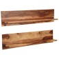 vidaXL Wandregale 2 Stk. 118 x 26 x 20 cm Massivholz vidaXL Wandregale 2 Stk. 118 x 26 x 20 cm Massivholz