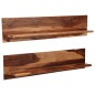 vidaXL Wandregale 2 Stk. 118 x 26 x 20 cm Massivholz vidaXL Wandregale 2 Stk. 118 x 26 x 20 cm Massivholz