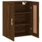 vidaXL Wandschrank Braun Eichen-Optik 69,5x34x90 cm Holzwerkstoff vidaXL Wandschrank Braun Eichen-Optik 69,5x34x90 cm Holzwerkstoff