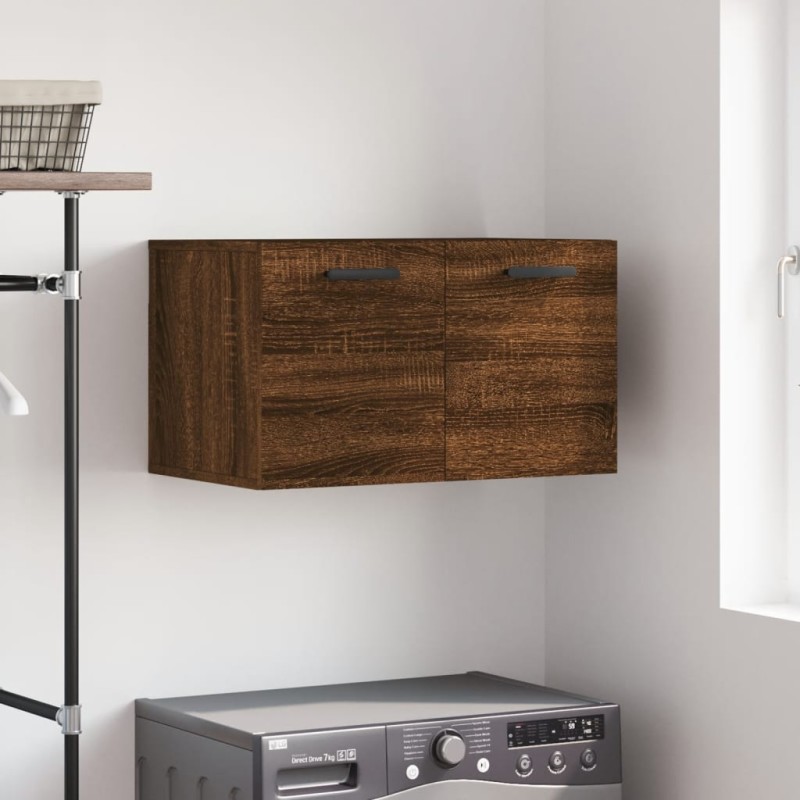 vidaXL Wandschrank Braun Eichen-Optik 60x36,5x35cm Holzwerkstoff vidaXL Wandschrank Braun Eichen-Optik 60x36,5x35cm Holzwerkstoff