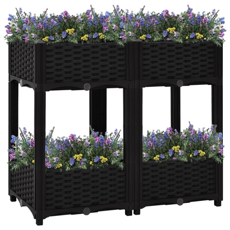 vidaXL Hochbeet 80x40x71 cm Polypropylen vidaXL Hochbeet 80x40x71 cm Polypropylen