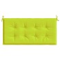 vidaXL Gartenbank-Auflage Hellgrün 100x50x3 cm Oxford-Gewebe vidaXL Gartenbank-Auflage Hellgrün 100x50x3 cm Oxford-Gewebe