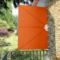 vidaXL Faltbarer Terrassen-Seitenfächer Terracotta-Rot 240×160 cm vidaXL Faltbarer Terrassen-Seitenfächer Terracotta-Rot 240×160 cm