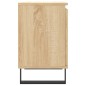 vidaXL Nachttisch Sonoma-Eiche 40x30x50 cm Holzwerkstoff vidaXL Nachttisch Sonoma-Eiche 40x30x50 cm Holzwerkstoff