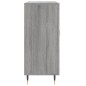 vidaXL Sideboard Grau Sonoma 90x34x80 cm Holzwerkstoff vidaXL Sideboard Grau Sonoma 90x34x80 cm Holzwerkstoff