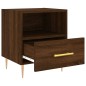 vidaXL Nachttische 2Stk. Braun Eichen-Optik 40x35x47,5cm Holzwerkstoff vidaXL Nachttische 2Stk. Braun Eichen-Optik 40x35x47,5cm Holzwerkstoff