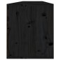 vidaXL Wandschränke 2 Stk. Schwarz 80x30x35 cm Massivholz Kiefer vidaXL Wandschränke 2 Stk. Schwarz 80x30x35 cm Massivholz Kiefer