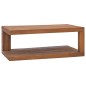 vidaXL Couchtisch 90x50x35 cm Teak Massivholz vidaXL Couchtisch 90x50x35 cm Teak Massivholz