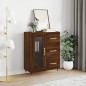 vidaXL Sideboard Braun Eichen-Optik 69,5x34x90 cm Holzwerkstoff vidaXL Sideboard Braun Eichen-Optik 69,5x34x90 cm Holzwerkstoff