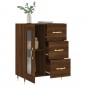 vidaXL Sideboard Braun Eichen-Optik 69,5x34x90 cm Holzwerkstoff vidaXL Sideboard Braun Eichen-Optik 69,5x34x90 cm Holzwerkstoff