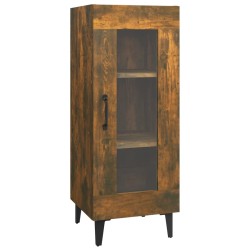 vidaXL Sideboard Räuchereiche 34,5x34x90 cm Holzwerkstoff