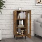 vidaXL Sideboard Räuchereiche 34,5x34x90 cm Holzwerkstoff vidaXL Sideboard Räuchereiche 34,5x34x90 cm Holzwerkstoff